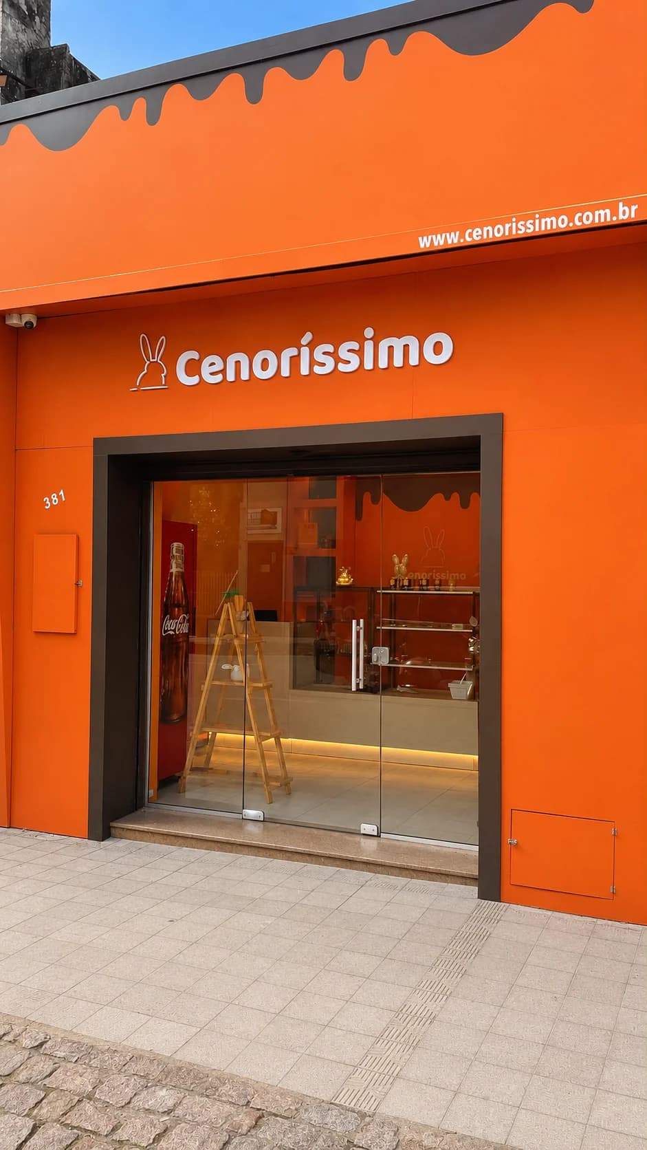 Fachada da loja Cenoríssimo em Rio Grande